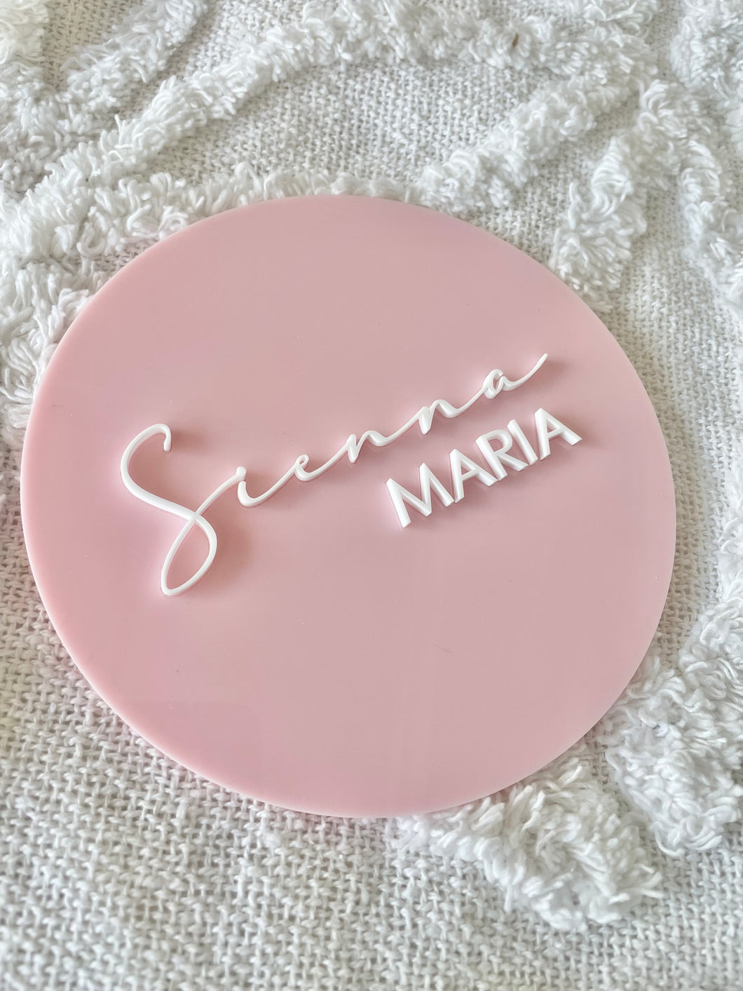 ACRYLIC NAME PLAQUE