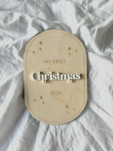 Load image into Gallery viewer, MY FIRST CHIRSTMAS PLAQUE
