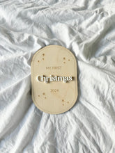 Load image into Gallery viewer, MY FIRST CHIRSTMAS PLAQUE
