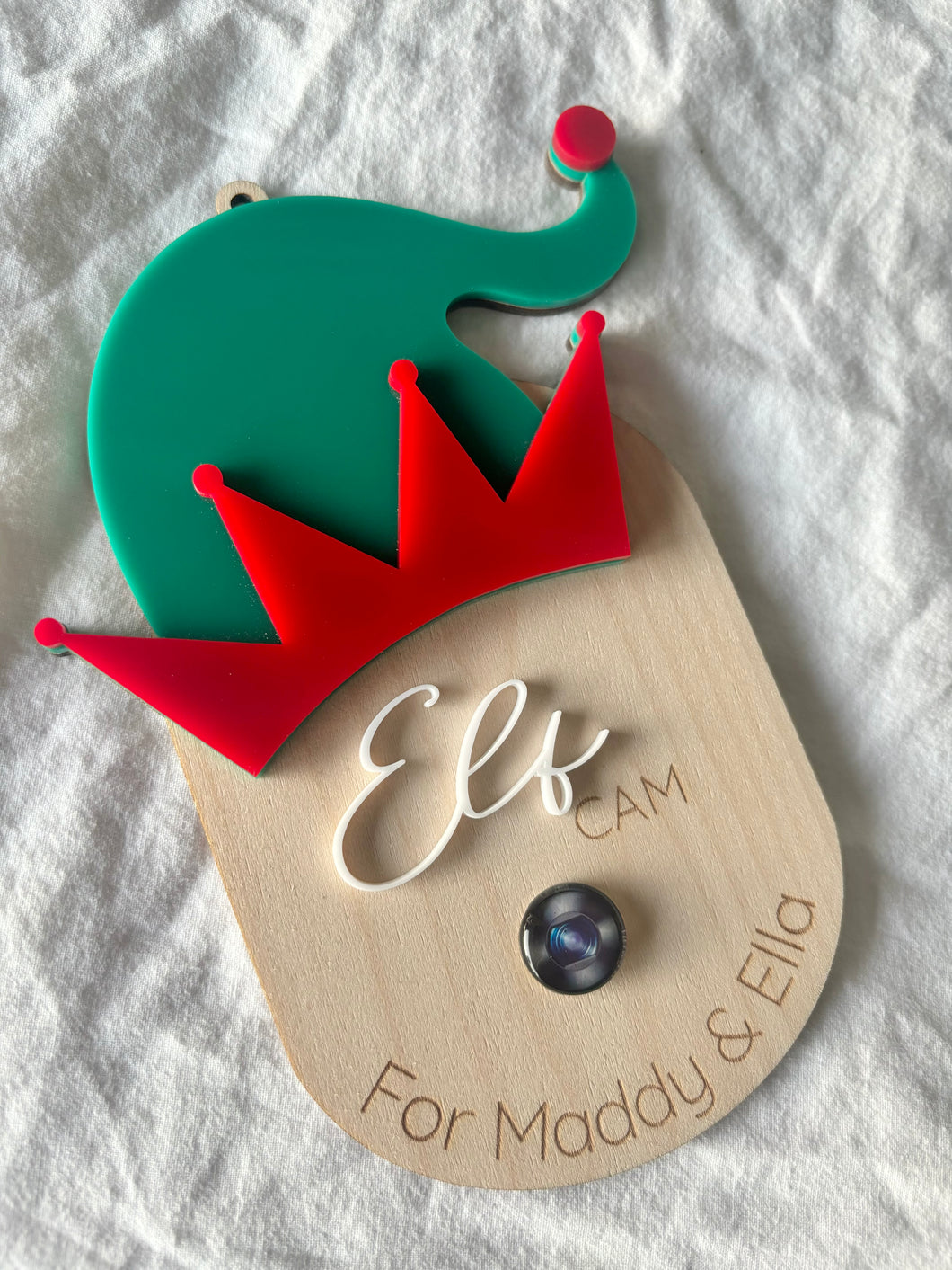 PERSONALISED ELF CAM