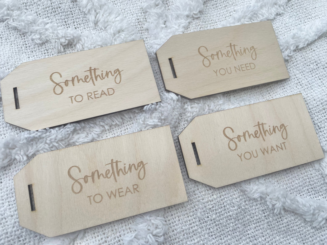 PLYWOOD CHRISTMAS GIFT TAGS