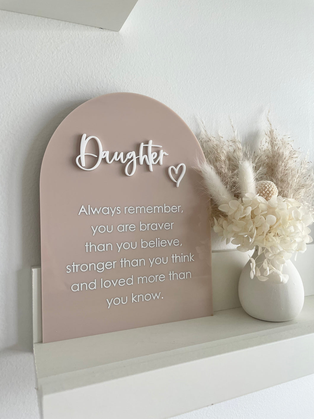 DAUGHTER PLAQUE