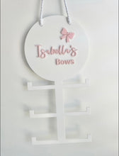 Load image into Gallery viewer, PERSONALISED BOW HOLDER
