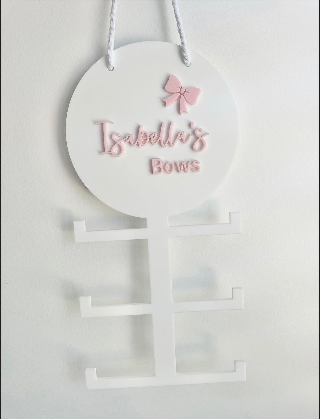 PERSONALISED BOW HOLDER