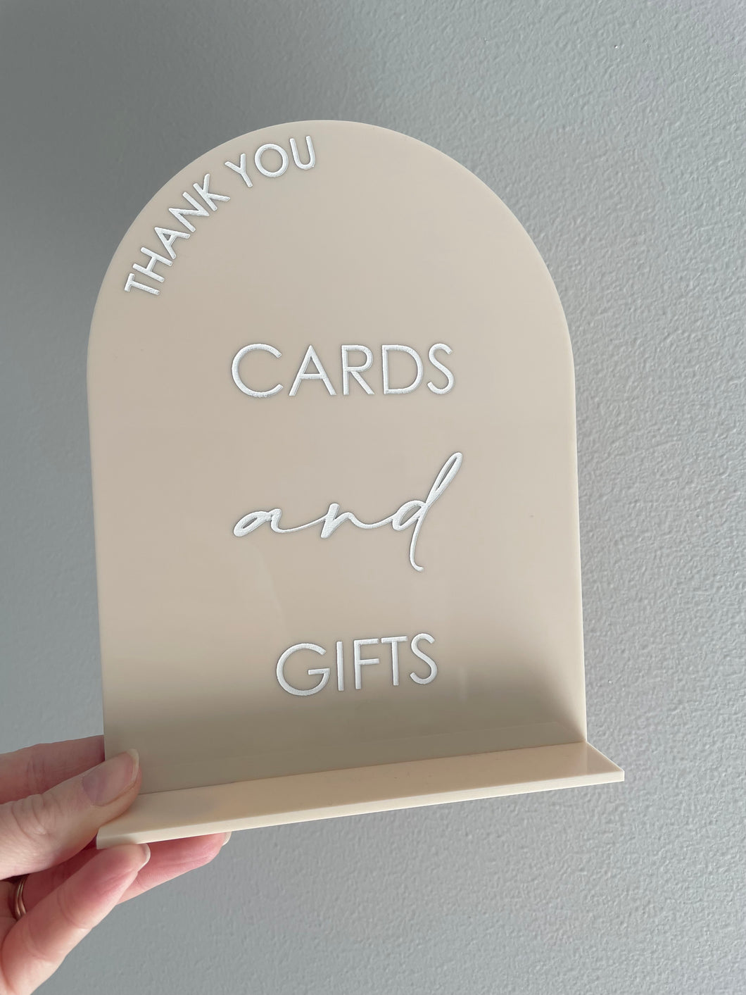 CARDS & GIFT SIGN