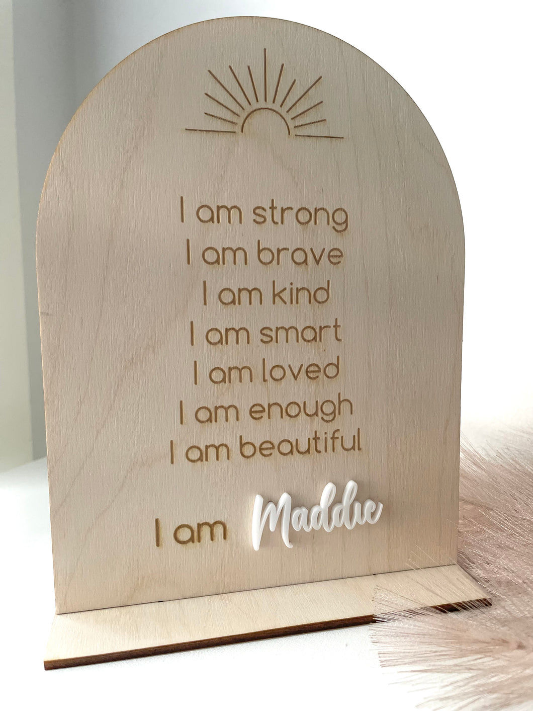 AFFIRMATION PLAQUE