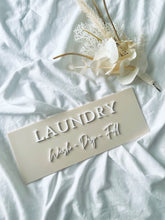 Load image into Gallery viewer, LAUNDRY SIGN
