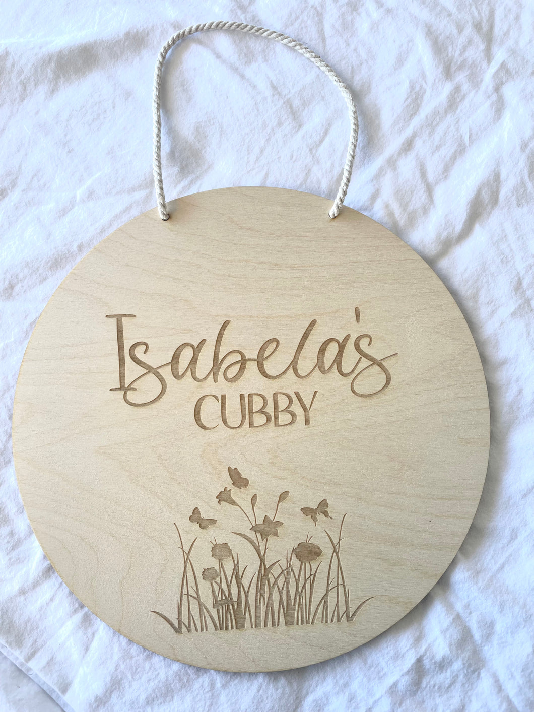 CUBBY HOUSE SIGN