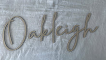 Load image into Gallery viewer, LASER CUT NAME SIGN
