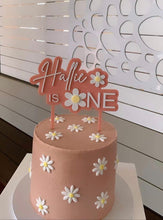 Load image into Gallery viewer, DAISY CAKE TOPPER/1ST BIRTHDAY TOPPER
